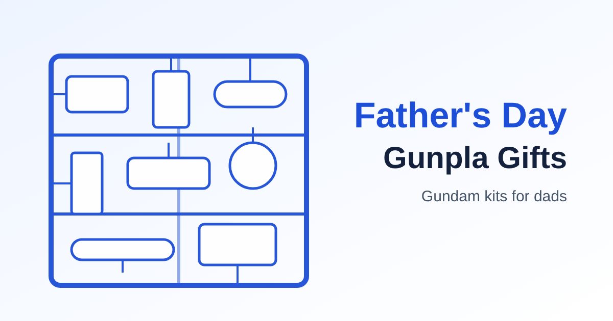 Gunpla Father's Day Gifts: The Best Gundam Kits for Dads